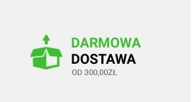 Darmowa Dostawa od 300zł